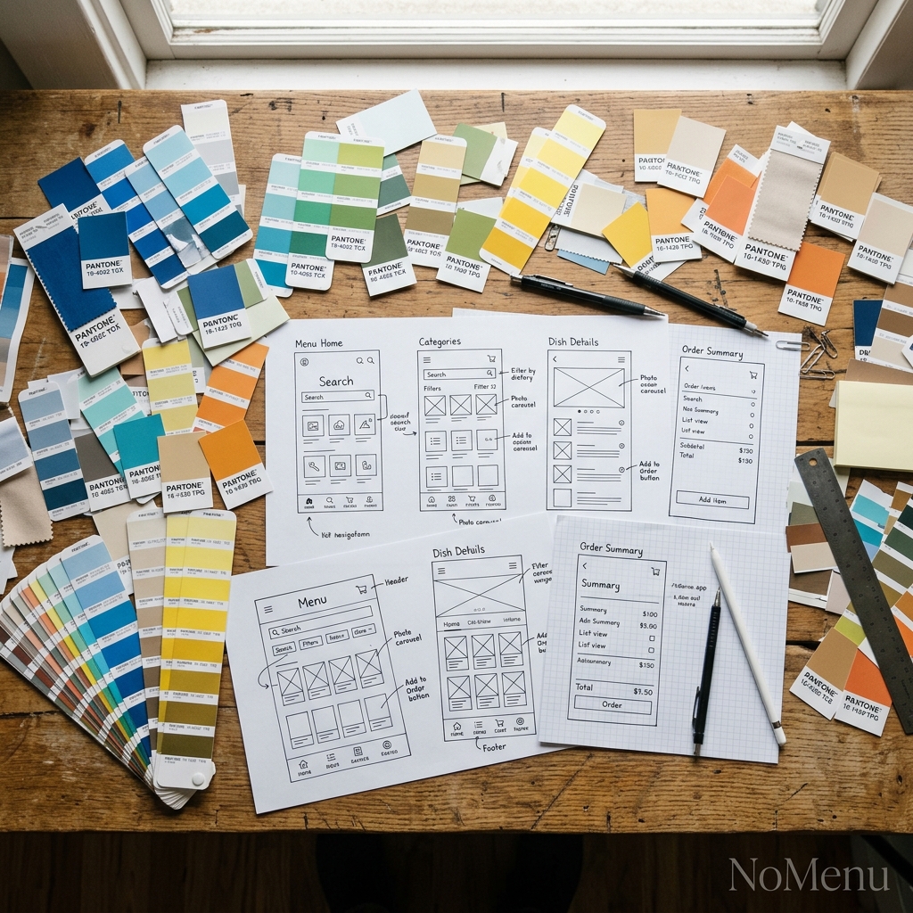 The Psychology of Menu Design: Colors and Layouts